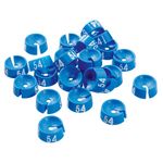 Zahlenreiter, blau Größe 54