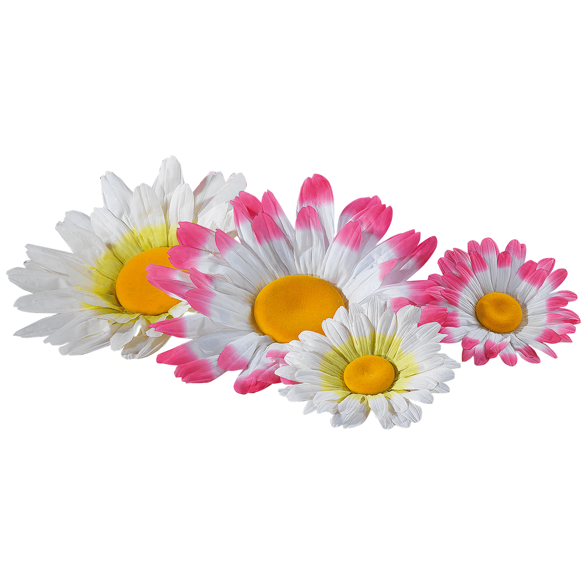 Künstlicher Blütenkopf Gänseblümchen, 55 cm Ø - 3