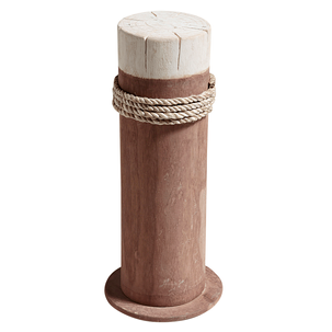 Bita decorativa marítima, altura 50 cm