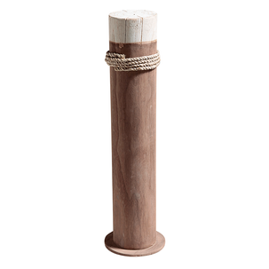Bita decorativa marítima, altura 80 cm