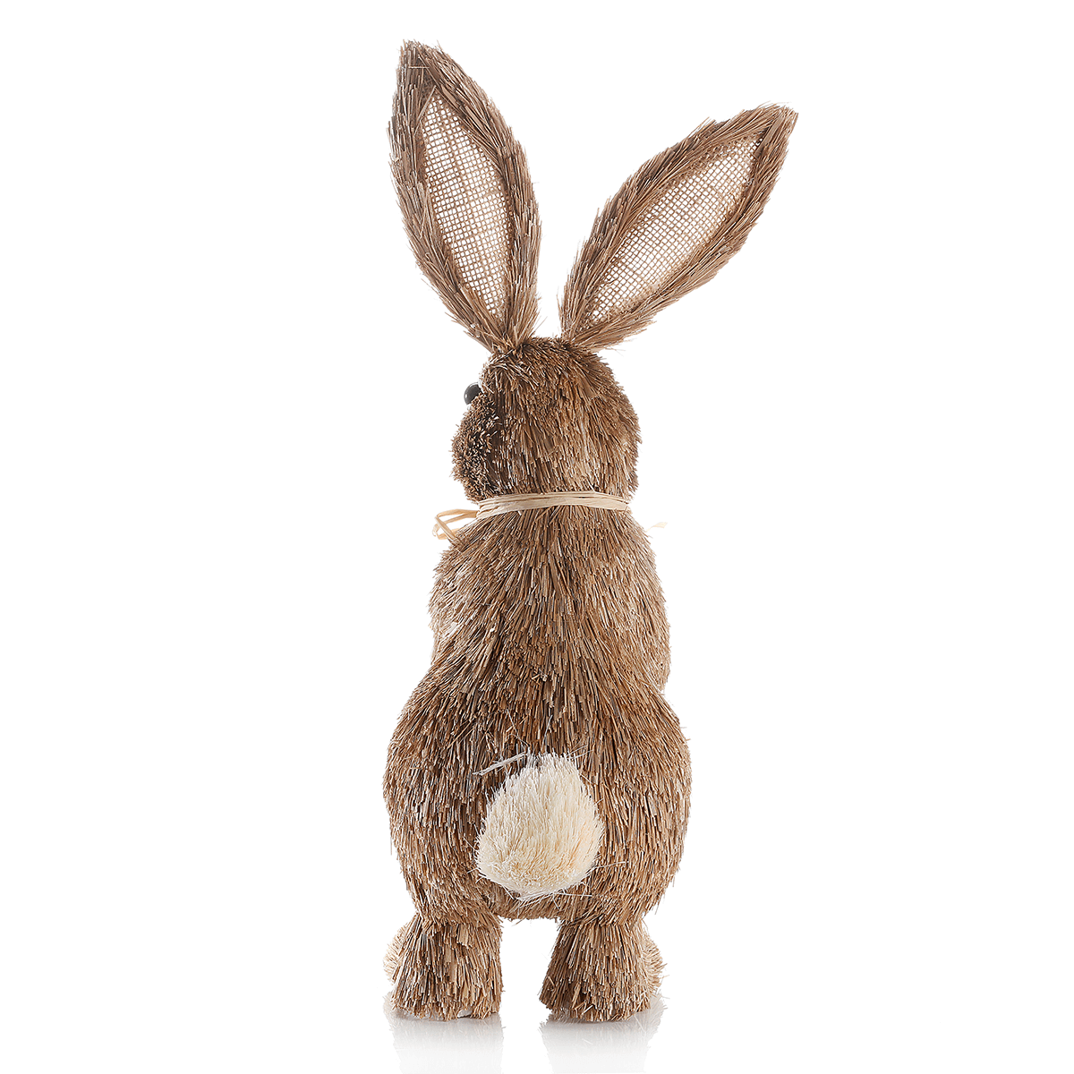 Deco Easter Bunny, brown, 40 cm high - 1