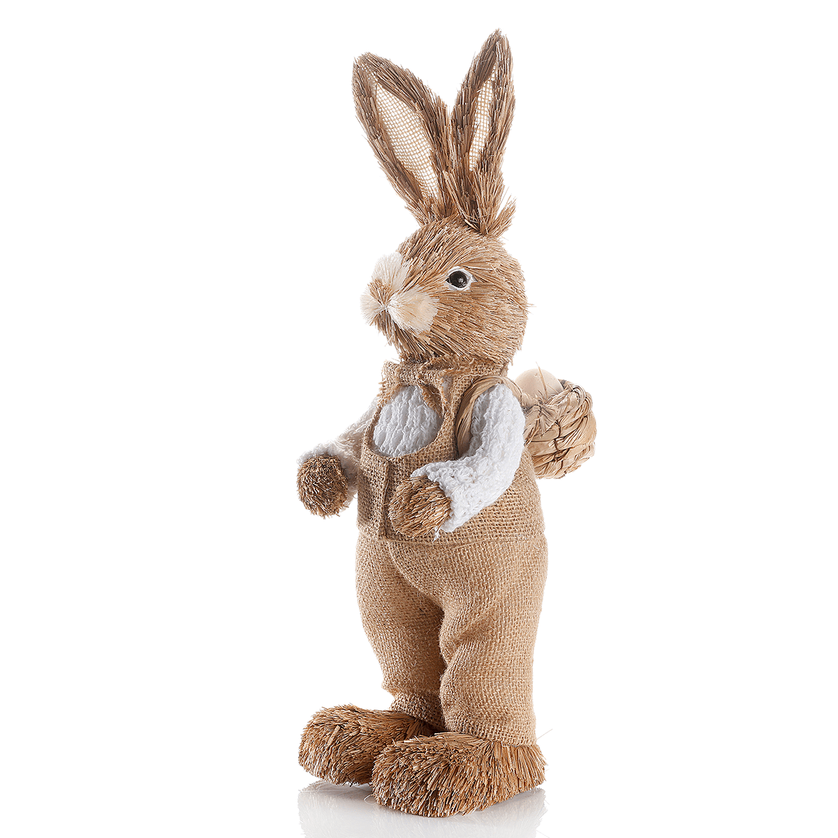 Deko-Oster-Hase, braun, 44 cm hoch - 2