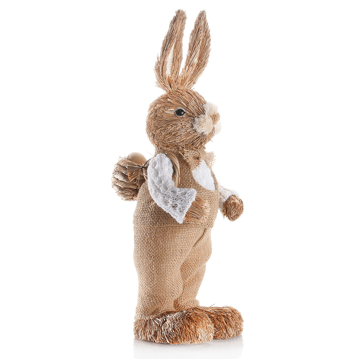 Deko-Oster-Hase, braun, 44 cm hoch - 3