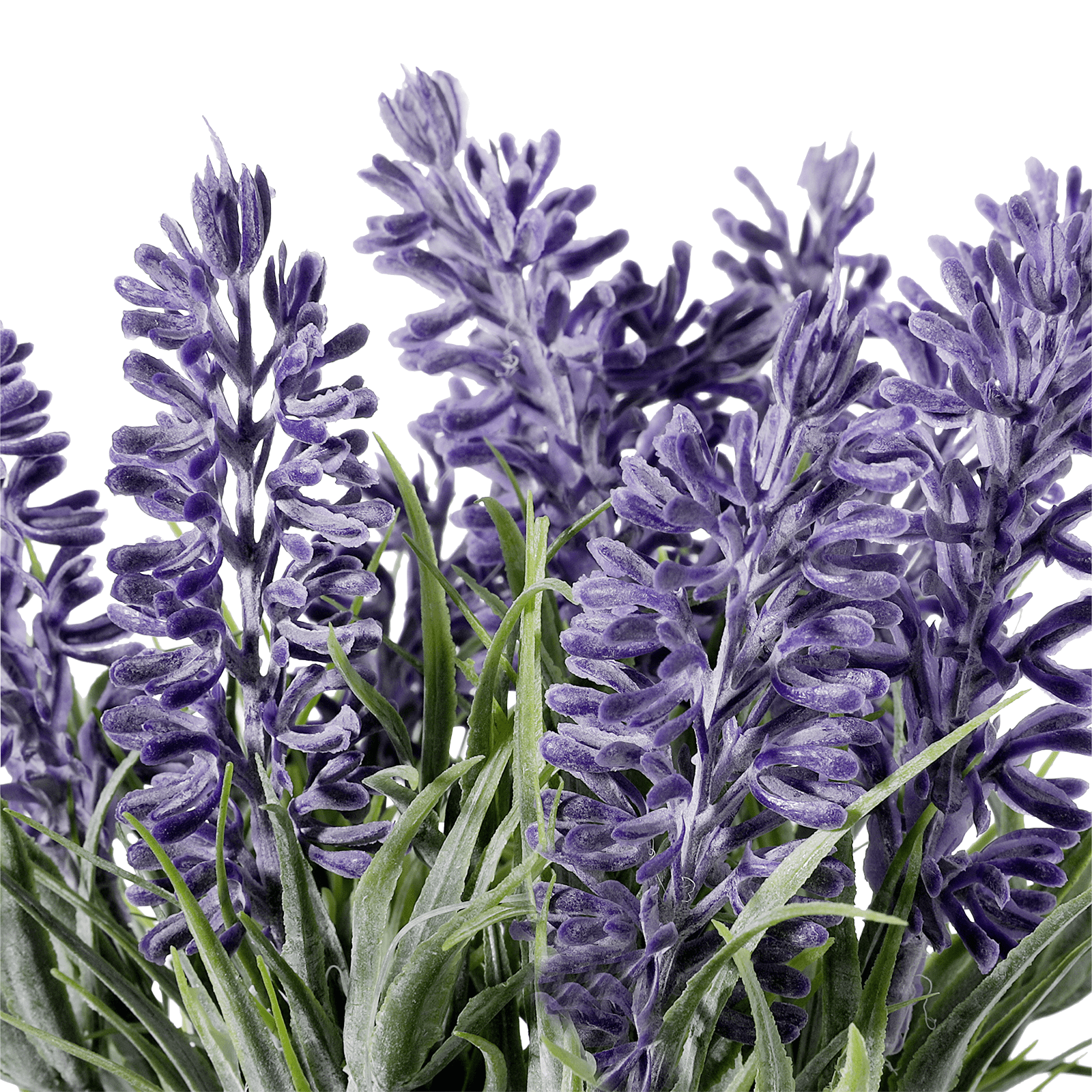 Flor artificial de lavanda en maceta de papel 20 cm - 1