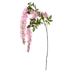 Rama artificial Lluvia Dorada rosa, 95 cm