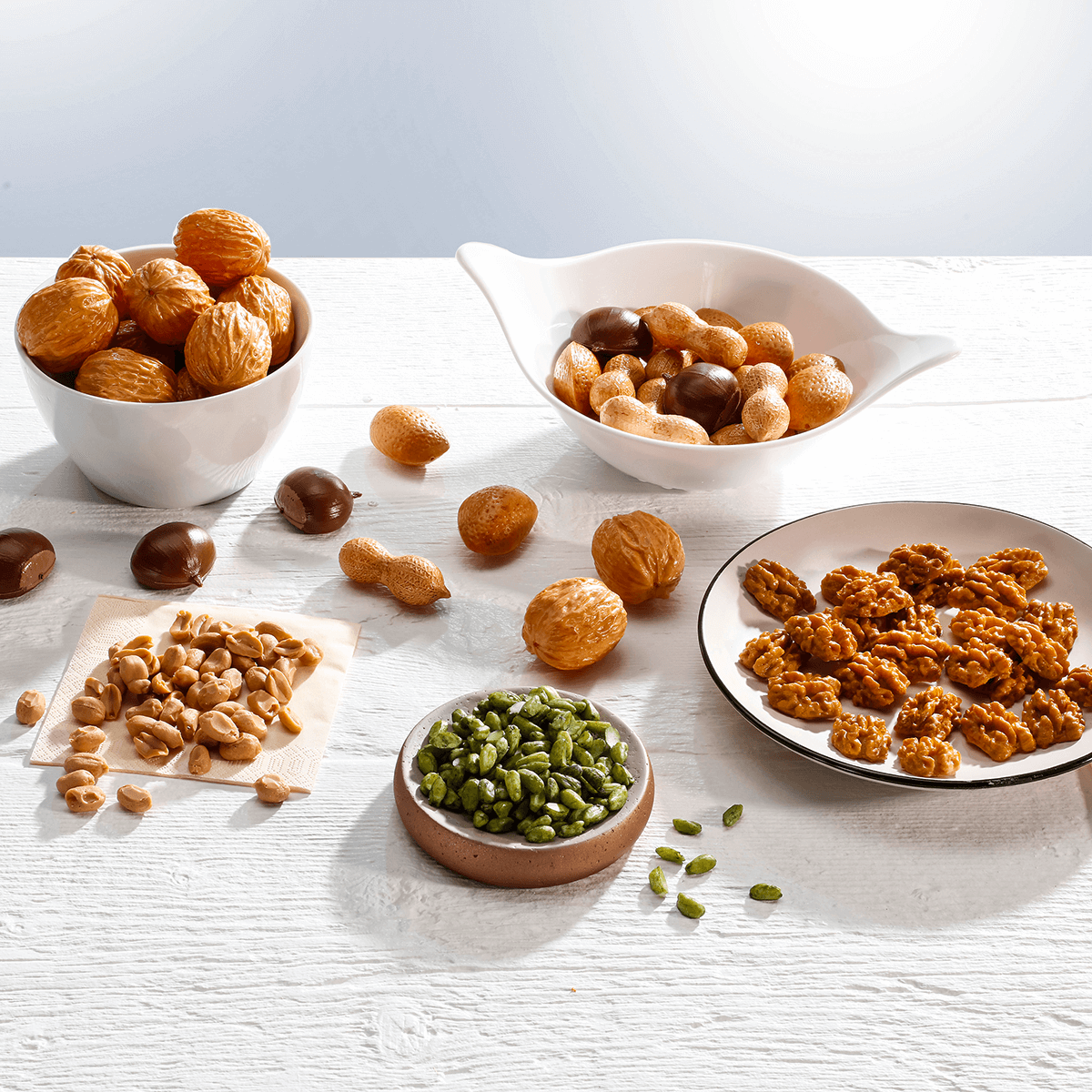 Surtido mixto de frutos secos - Bolsa de 200 g de chucherías - 6