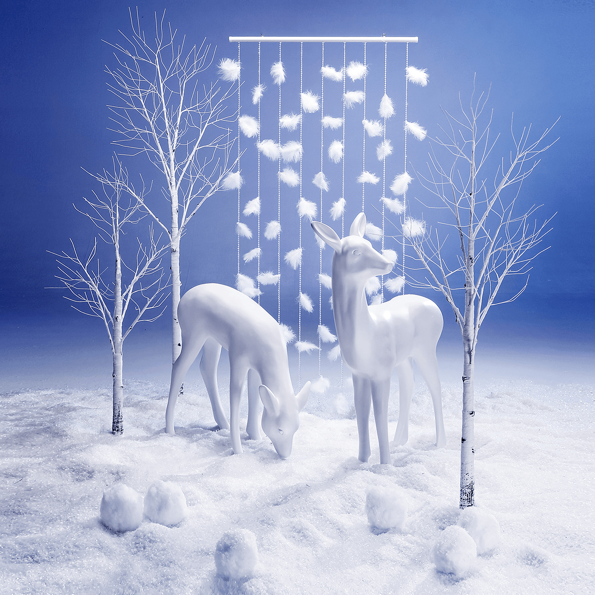 Artificial snow rough 190 g - 8