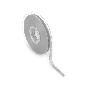 Cinta de gasa con orillo 6mm x 50m plata