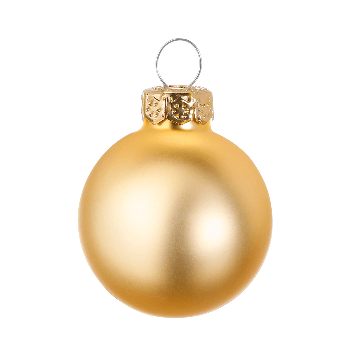 Juego de bolas de cristal de Navidad 9 piezas doradas en caja - 5