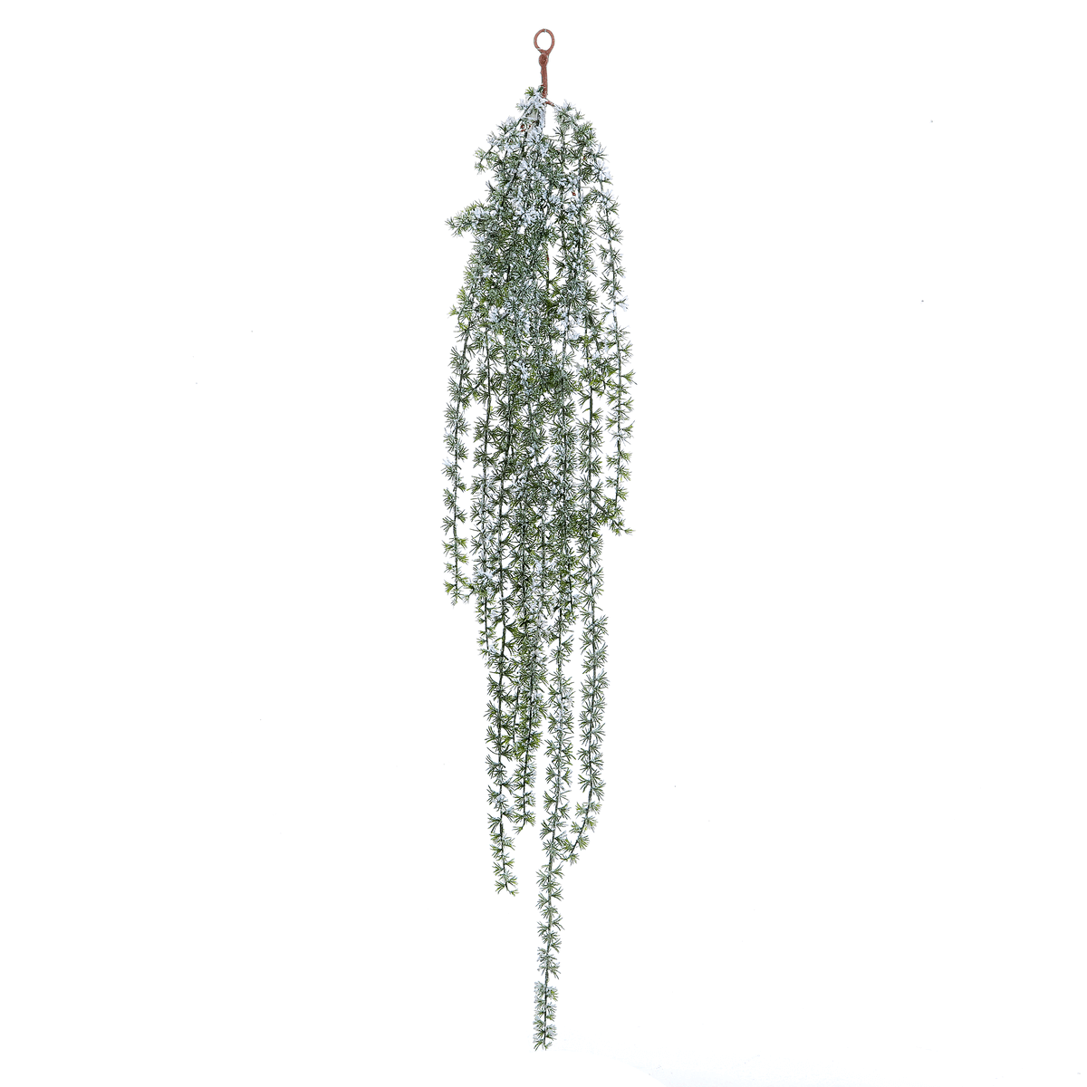 Percha de alerce con escarcha 122 cm  - 0