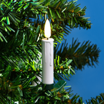LED Decoration Candles cream/warm white 10 cm