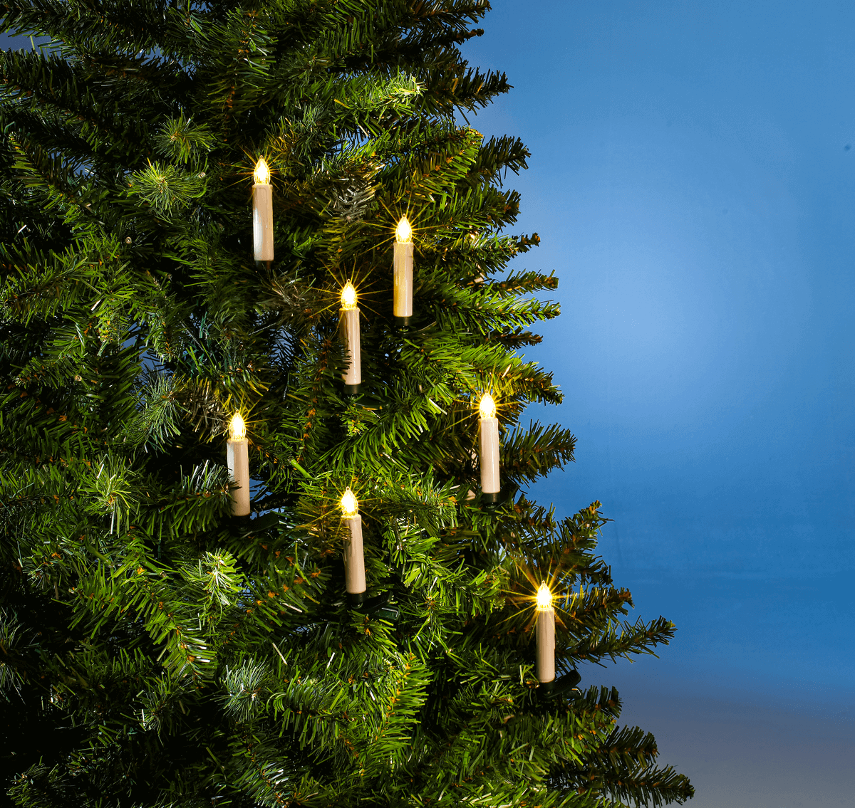 LED Deko Kerzen warmweiß 10 cm - 1
