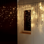 Icicle-Light guirlande lumineuse 300 cm IP44, noir