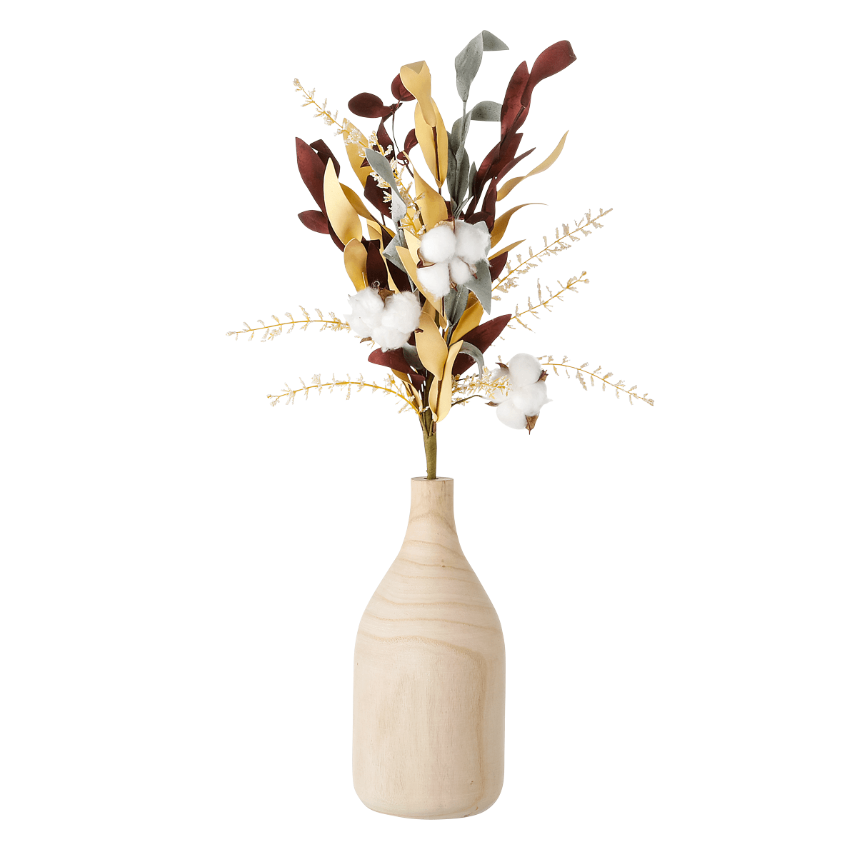 Rama artificial "Cotton Flower Grass Mix" 25 x 58 cm - 3
