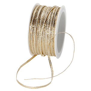 Geschenkband "Glamour" 5 mm x 50 m gold