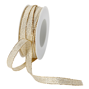 Geschenkband "Glamour" 10 mm x 20 m gold
