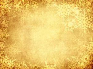 Lona XXL "Golden Snow Crystals" súper gran formato de lona de camión ignífuga