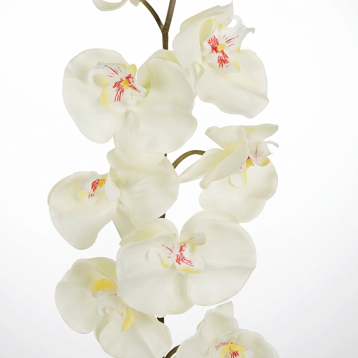 Deko Orchideenzweig weiß 110 cm - 1 Deko Orchideenzweig weiß 110 cm - 1