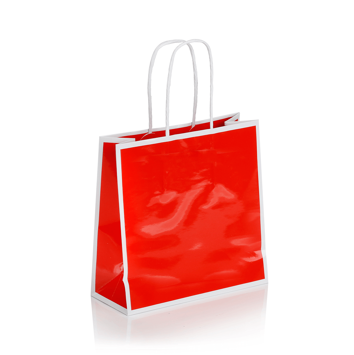 Rote Geschenk-Trage-Taschen rot 25 Stück - 0 Rote Geschenk-Trage-Taschen rot 25 Stück - 0