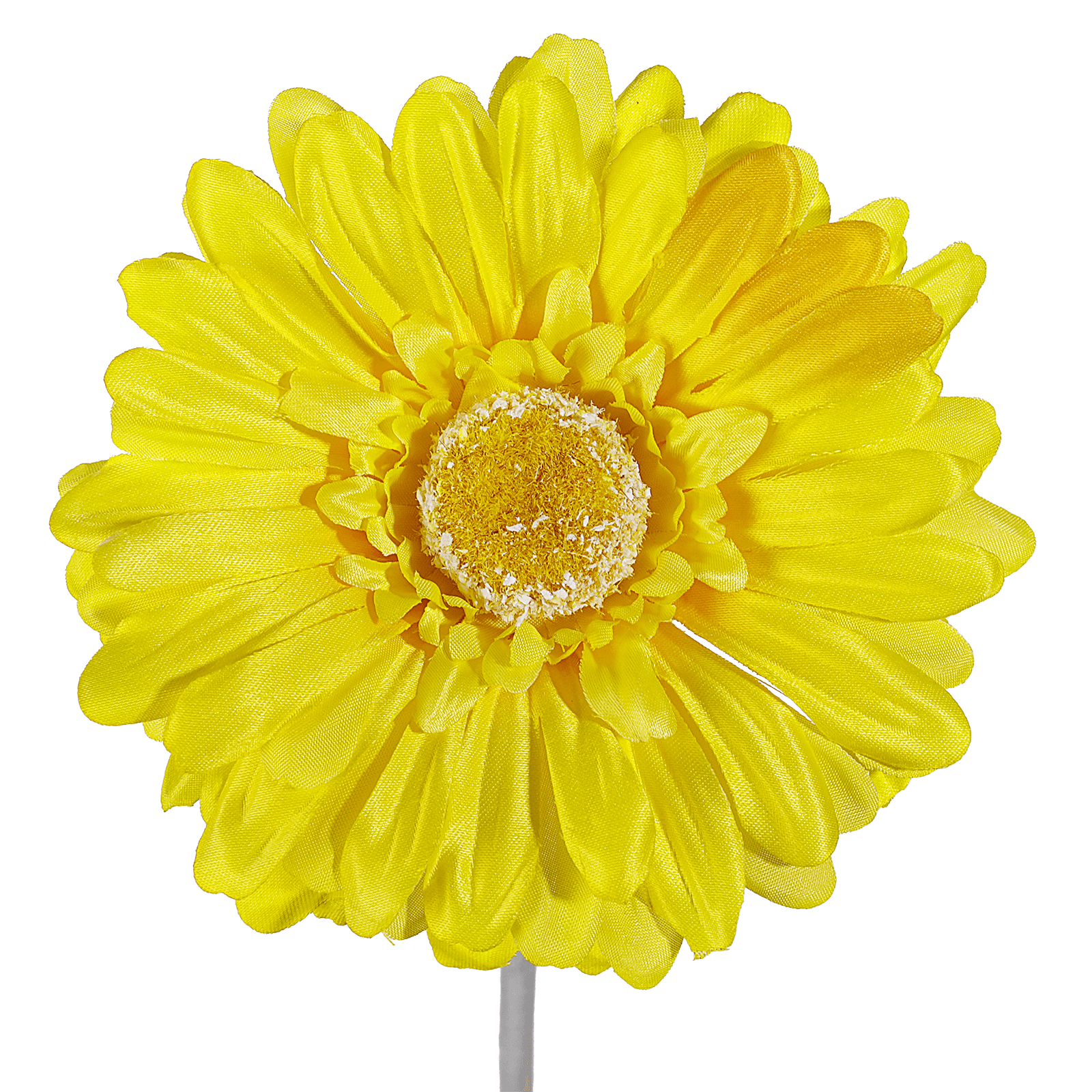 Gerbera-Kunstblumen gelb, Pack à 2 Stück - 1