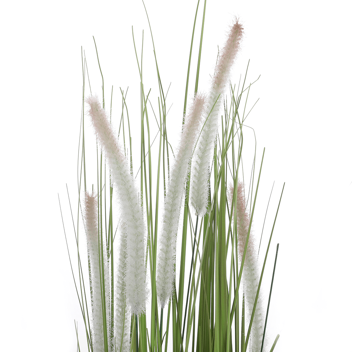 Deco lampbush grass en maceta negra 90 cm - 1