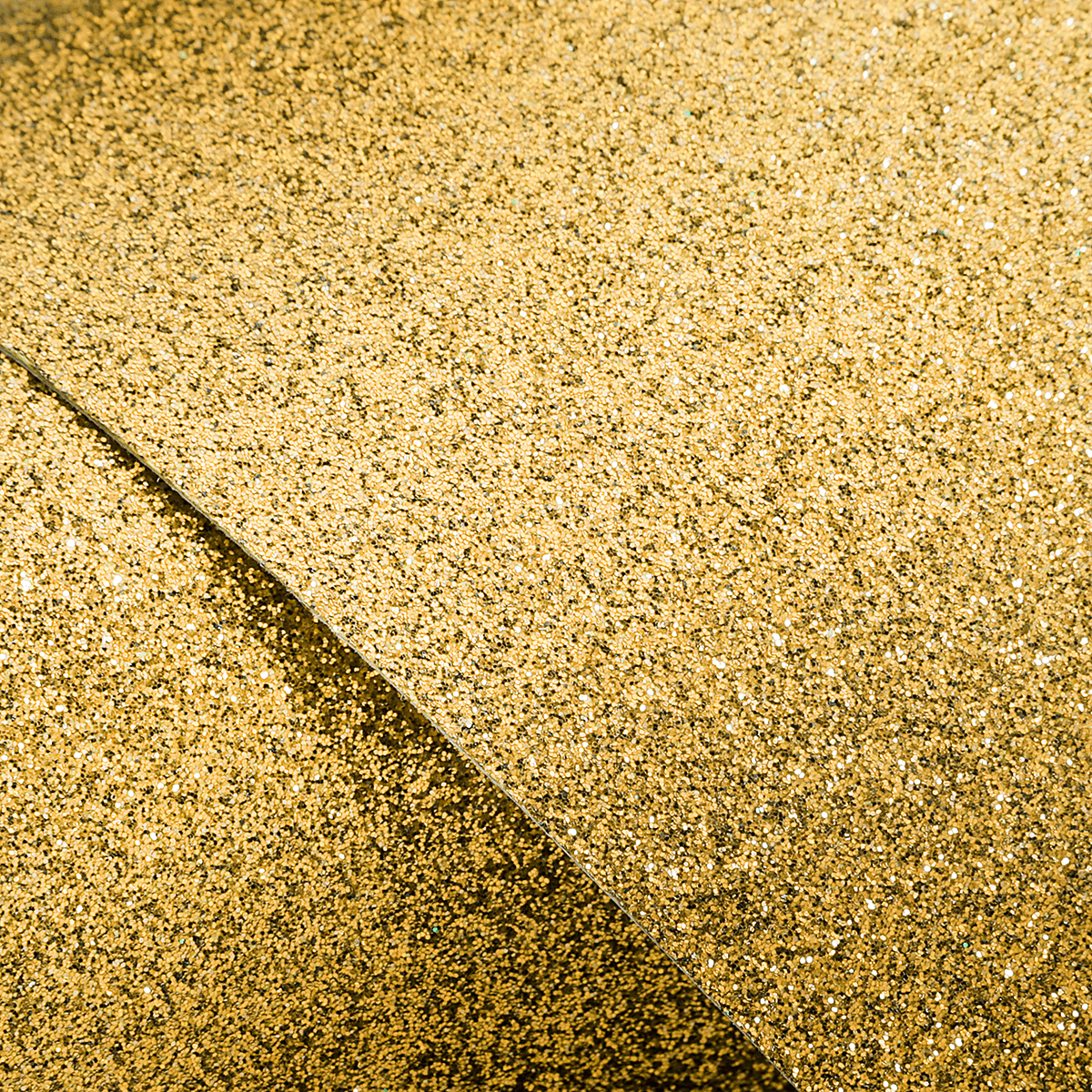 Glitzer-Folie selbstklebend gold 50 cm x 5 m Rolle - 2