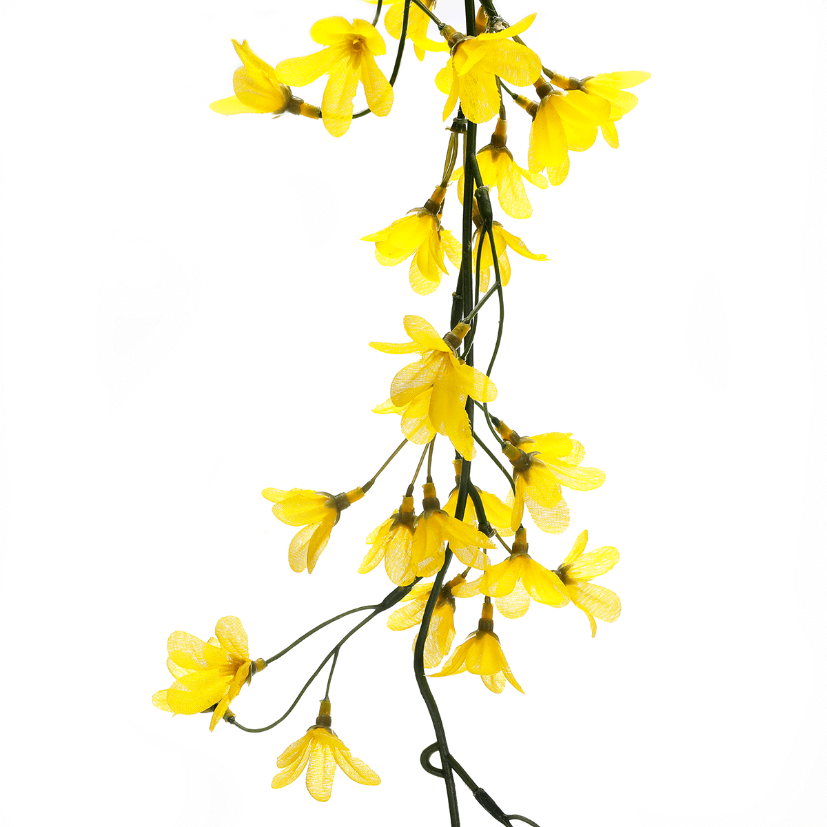 Artificial forsythia garland yellow 180 cm - 2