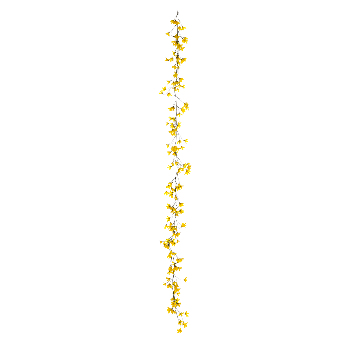 Artificial forsythia garland yellow 180 cm - 3