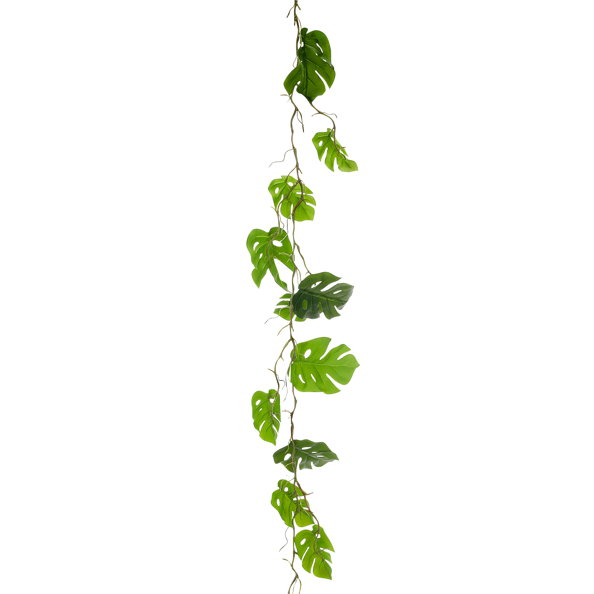 Guirnalda de plantas artificiales filodendro 140 cm - 4 Guirnalda de plantas artificiales filodendro 140 cm - 4