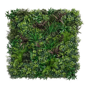 Artificial plant panel MIX flame retardant 1 x 1 m B1