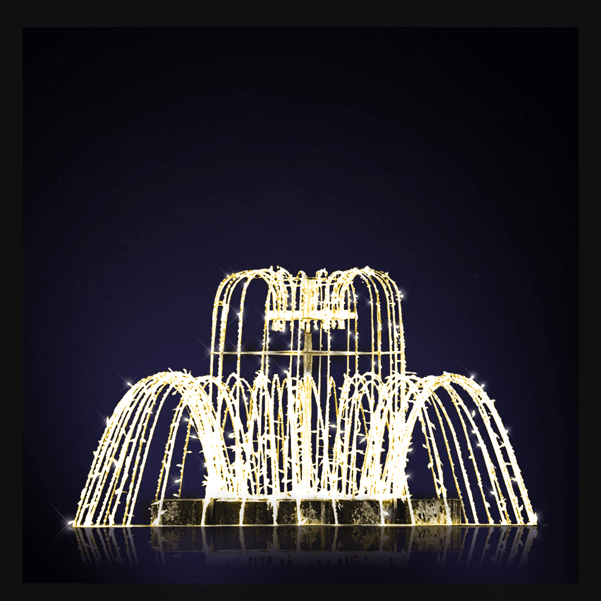 Fontaine lumineuse à LED NIAGARA 230 x 290 cm - 0 Fontaine lumineuse à LED NIAGARA 230 x 290 cm - 0