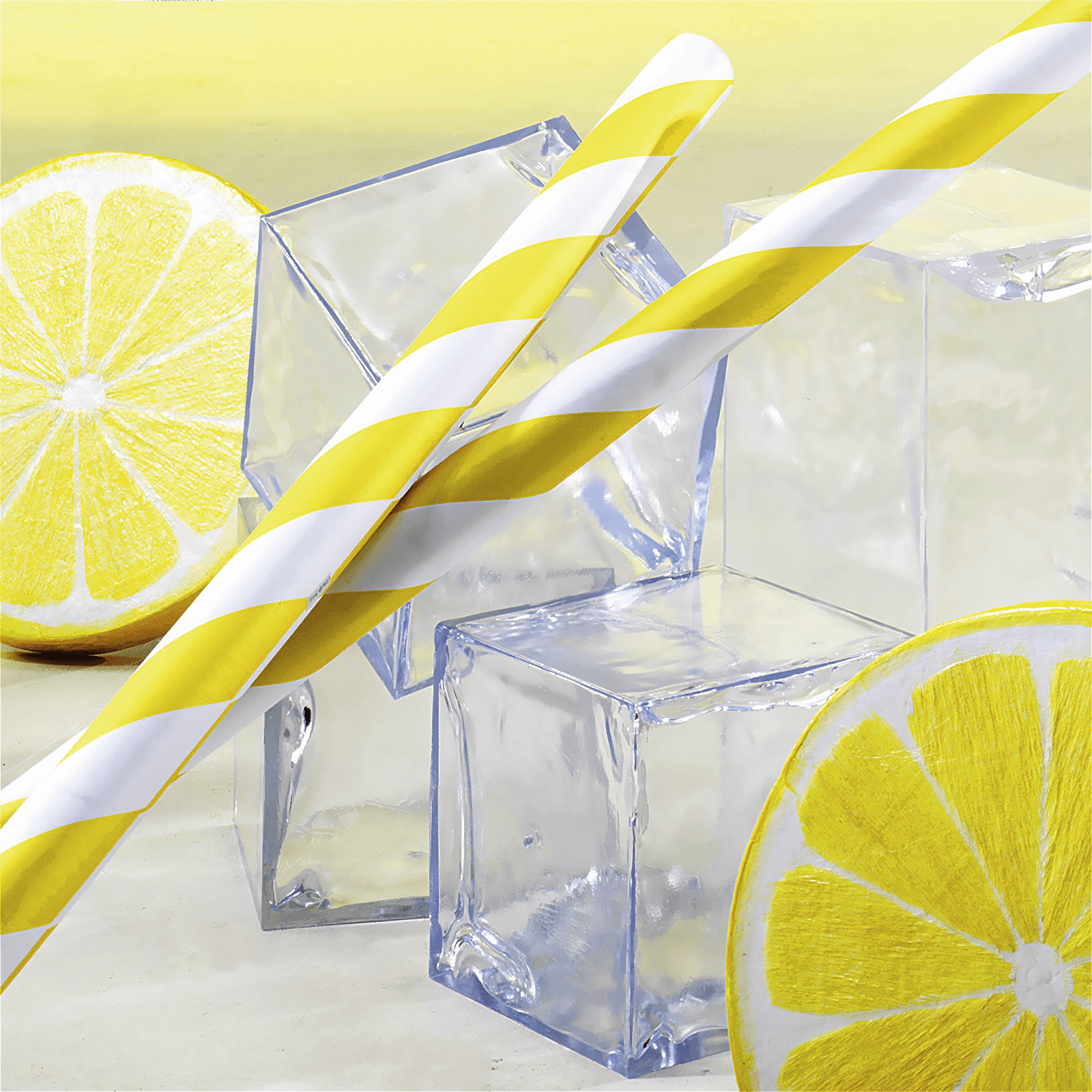 Decorative ice cube 23 x 23 cm - 3
