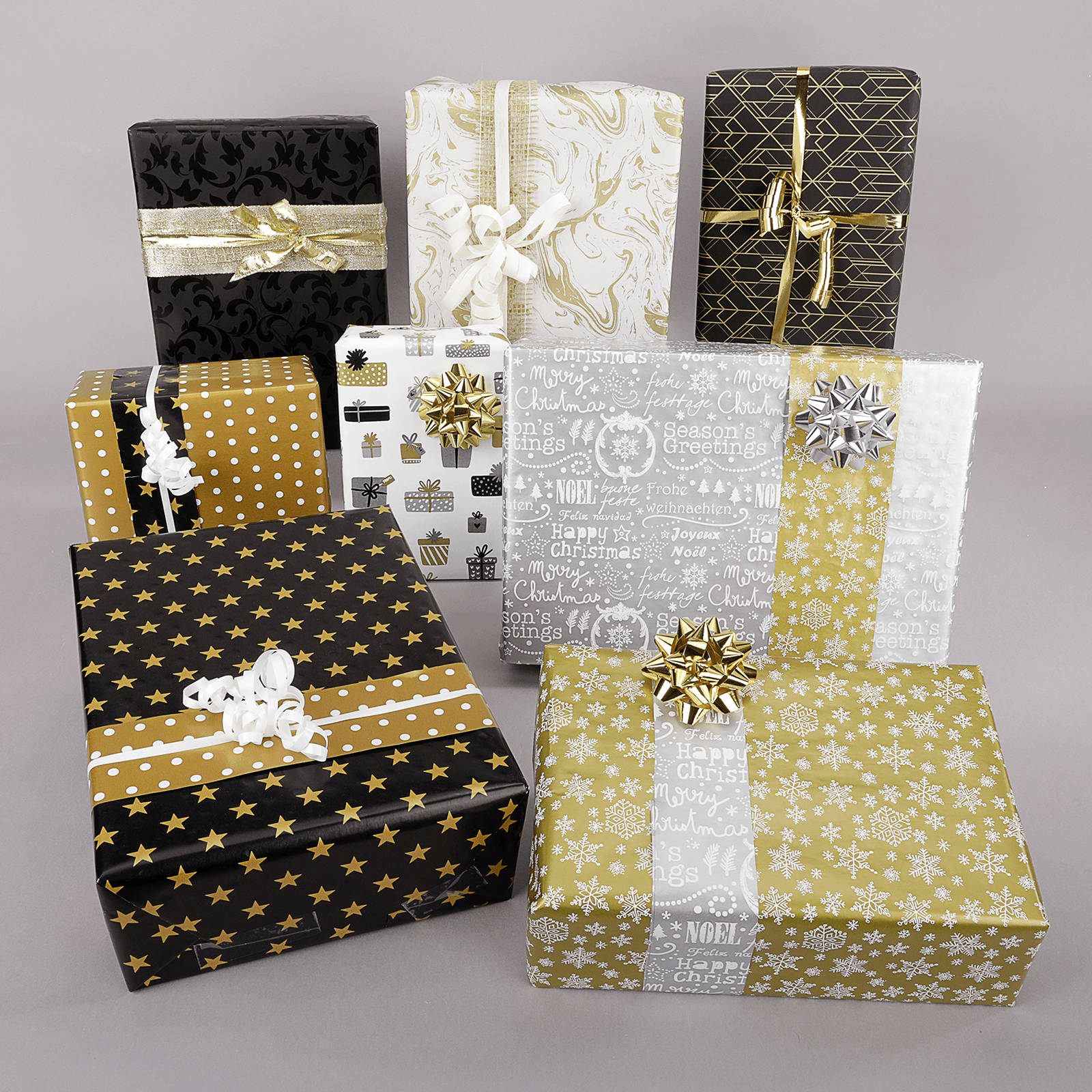 Geschenkpapier Goldener Marmor - 4 Geschenkpapier Goldener Marmor - 4