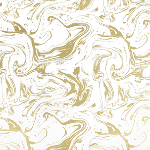 Geschenkpapier Goldener Marmor