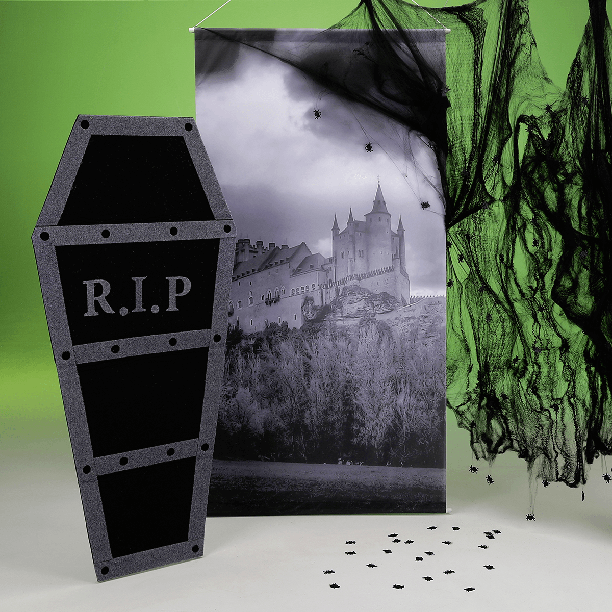 Pack ahorro decoración Halloween 5 piezas - 1 Pack ahorro decoración Halloween 5 piezas - 1