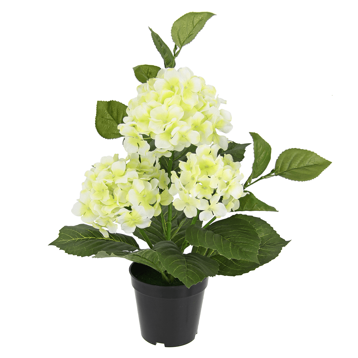 Artificial hydrangea bush in pot 50 cm - 0 Artificial hydrangea bush in pot 50 cm - 0