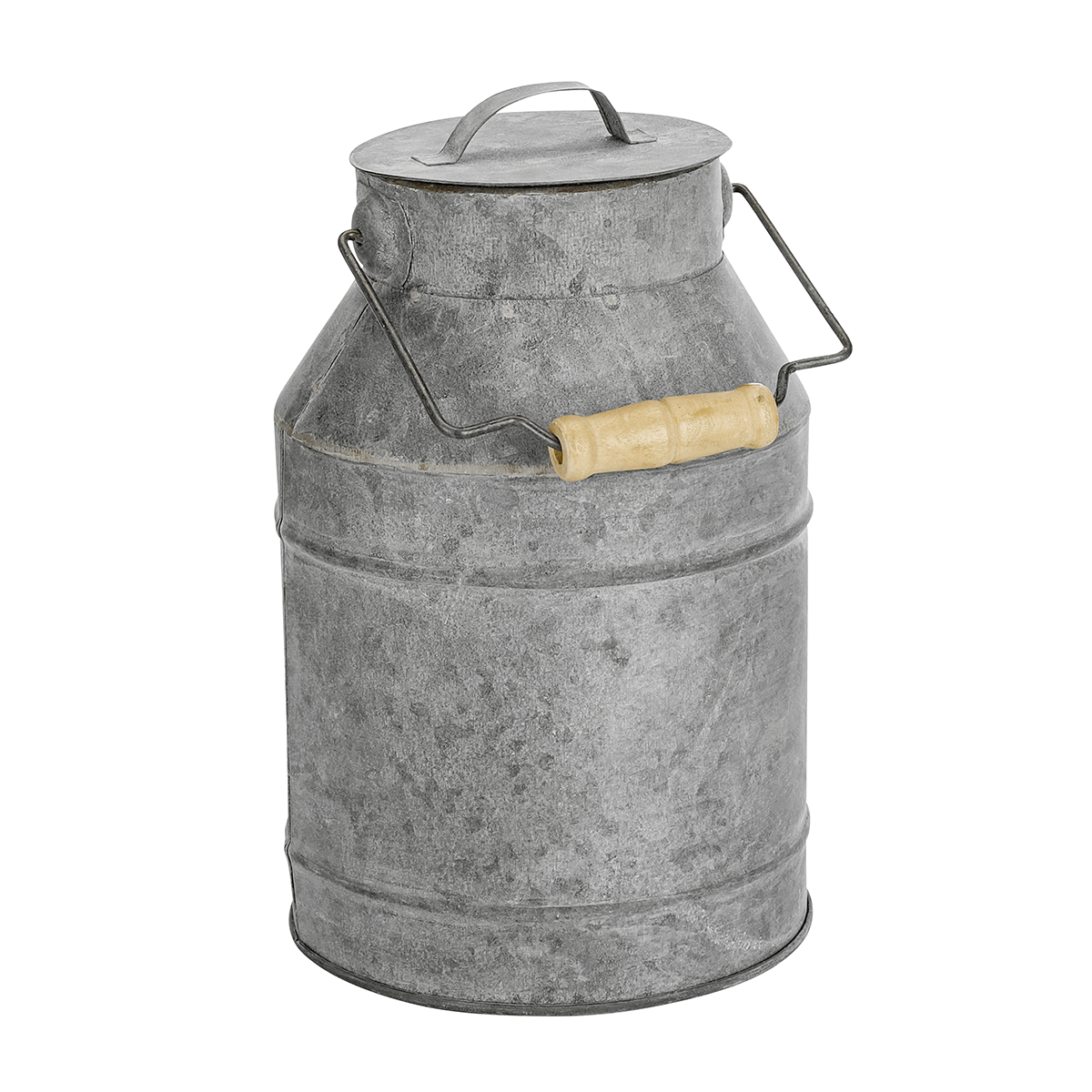 Pot à lait en zinc nostalgique 9 x 22 cm - 0