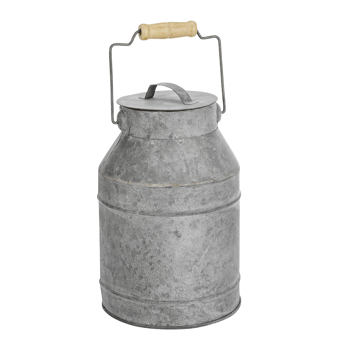 Pot à lait en zinc nostalgique 9 x 22 cm - 2