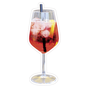 Aperol Spritz Cocktail Display in zwei Größen