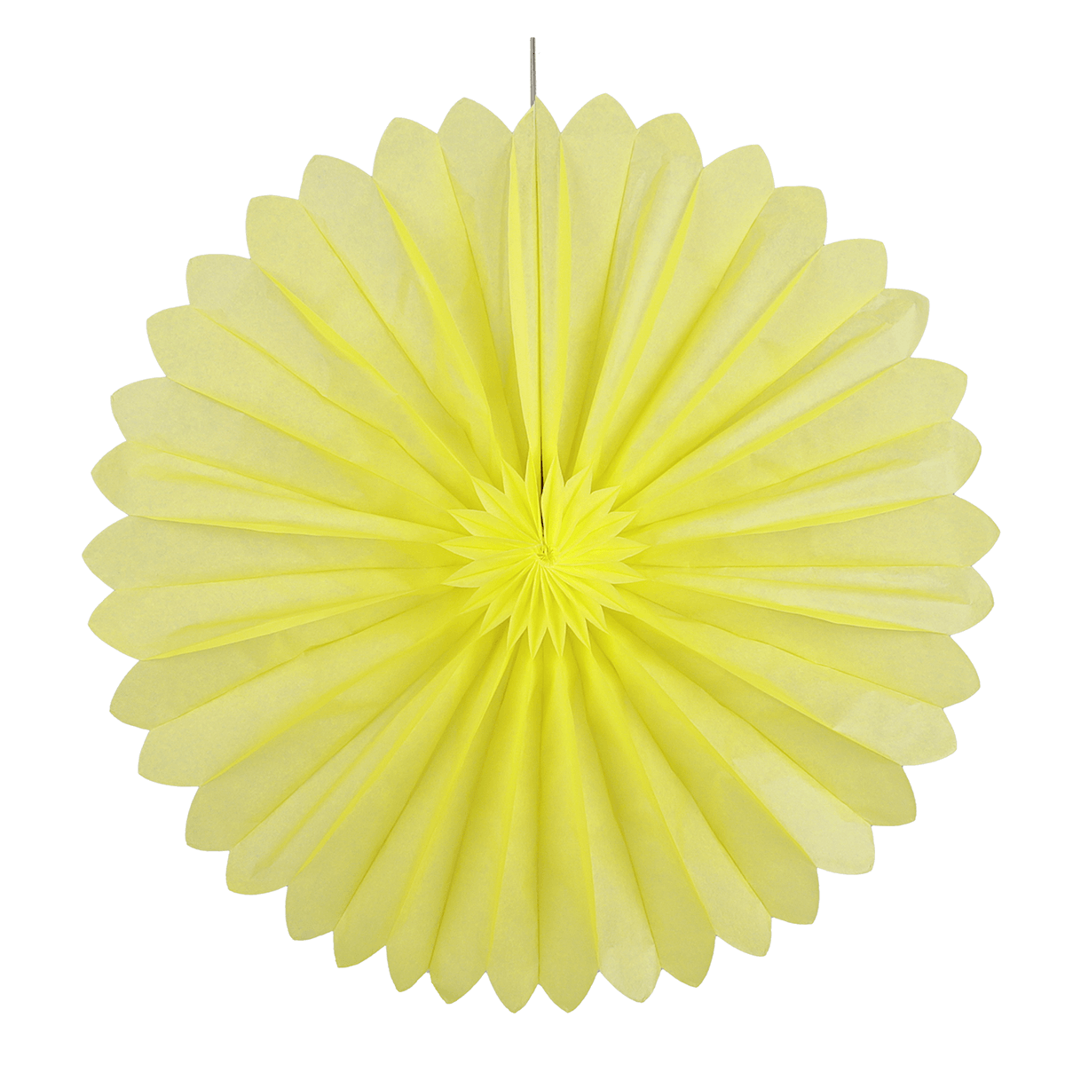 Rosetón de papel ignífugo 100 cm Ø - 0 Rosetón de papel ignífugo 100 cm Ø - 0