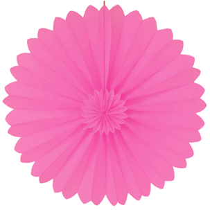 Schwer entflammbare Papier-Rosette 100 cm Ø