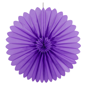 Flame retardant paper rosette 100 cm Ø