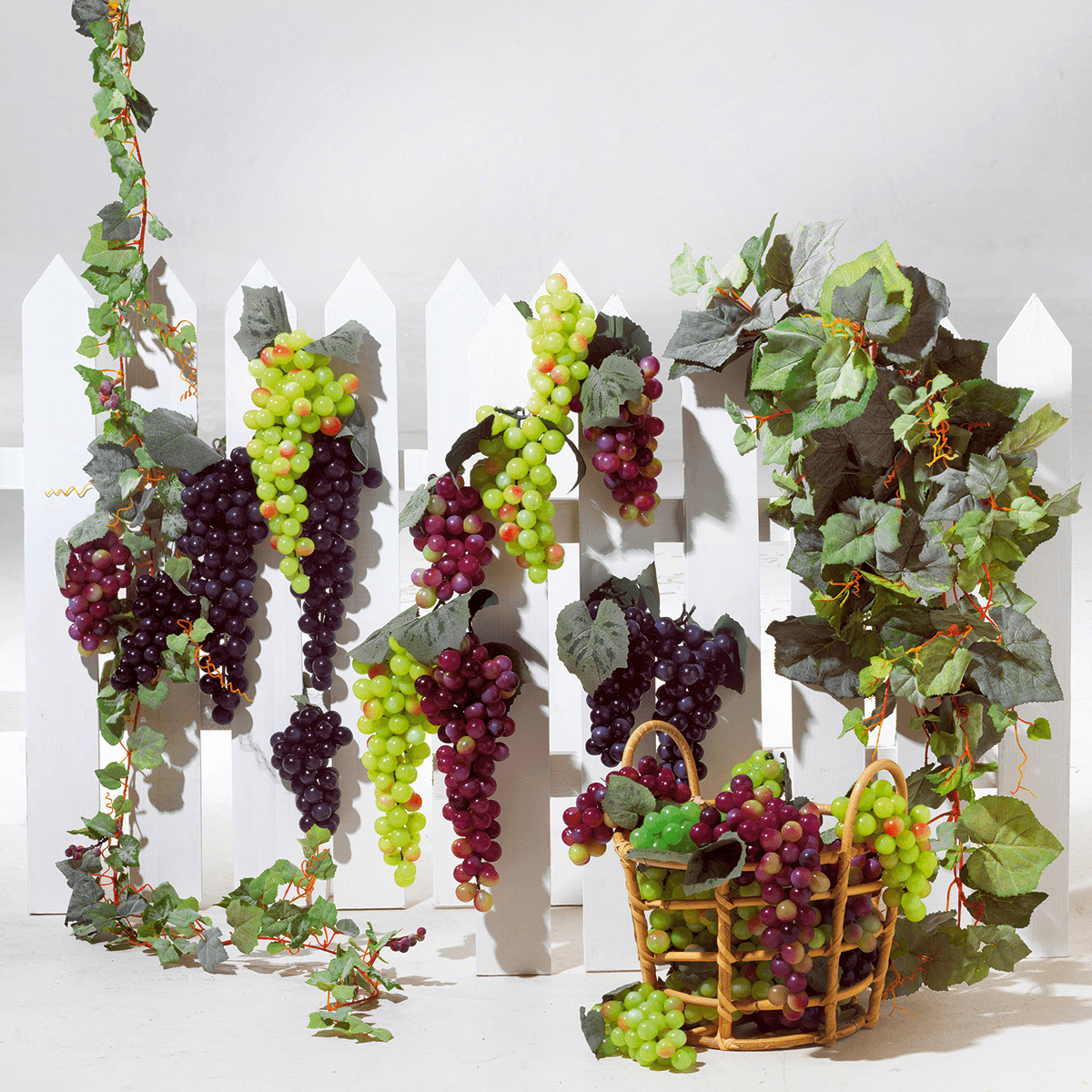Grapes blue food dummies - 6 Grapes blue food dummies - 6