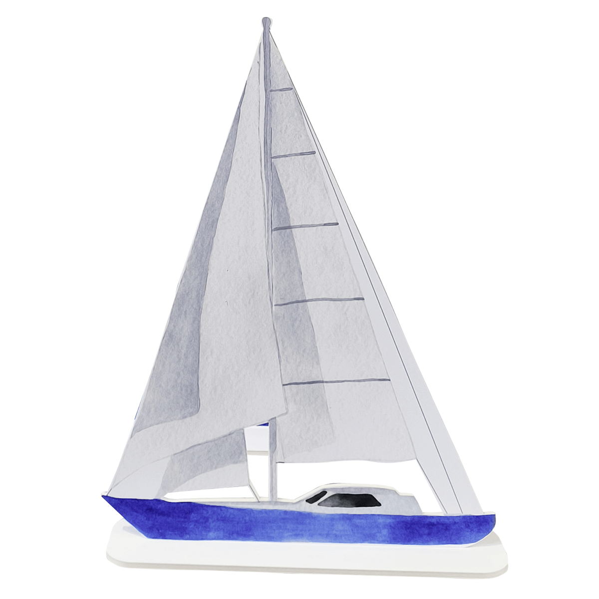 Sailboat display in 80 & 110 cm - 0 Sailboat display in 80 & 110 cm - 0