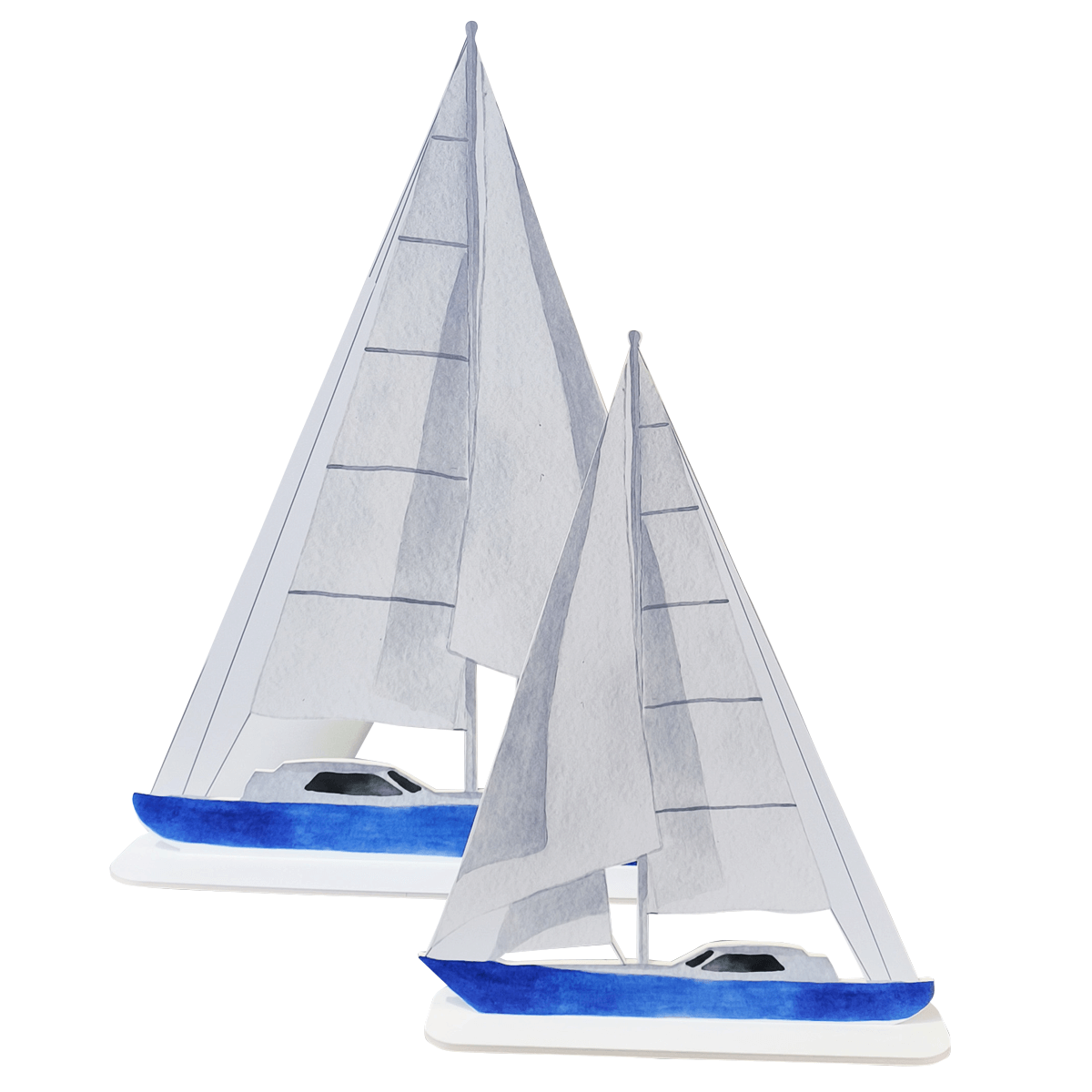Sailboat display in 80 & 110 cm - 1 Sailboat display in 80 & 110 cm - 1