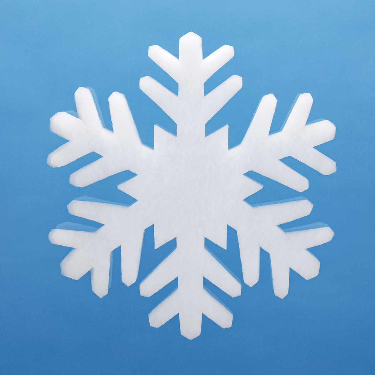 3D cotton wool snowflakes, flame retardant - 0 3D cotton wool snowflakes, flame retardant - 0