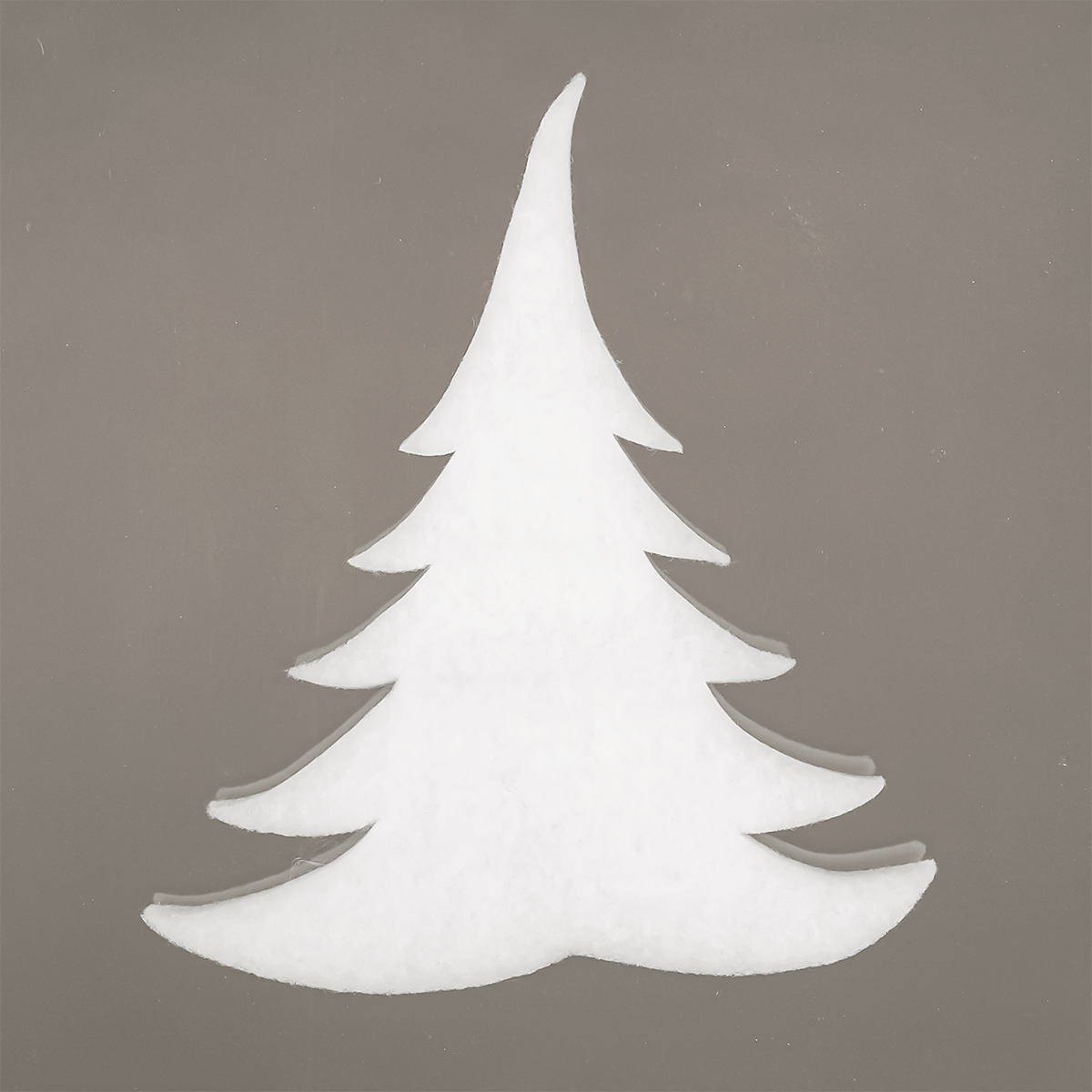 Schneetannen aus Formwatte, weiß, 4 cm stark - 1 Schneetannen aus Formwatte, weiß, 4 cm stark - 1