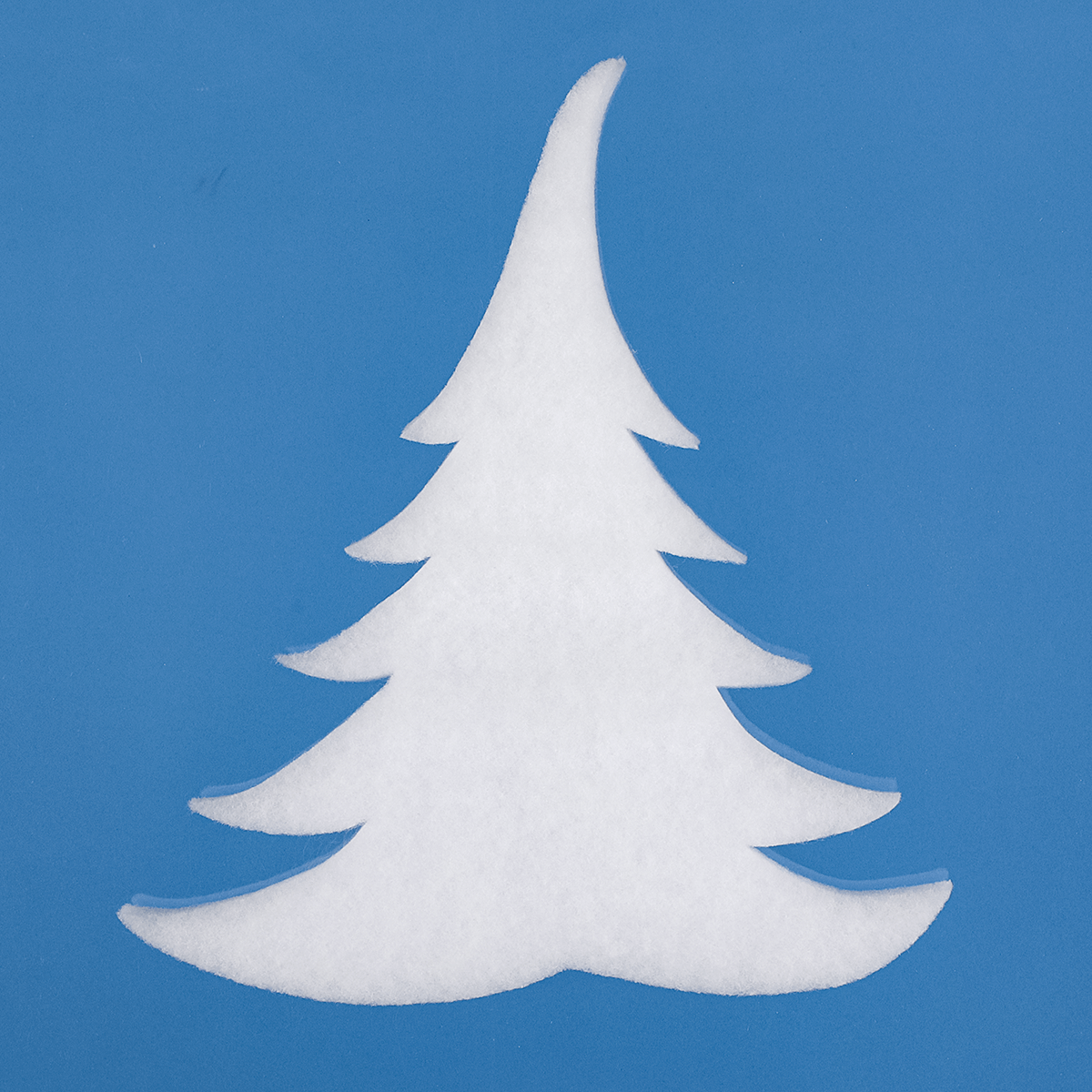Schneetannen aus Formwatte, weiß, 4 cm stark - 0 Schneetannen aus Formwatte, weiß, 4 cm stark - 0
