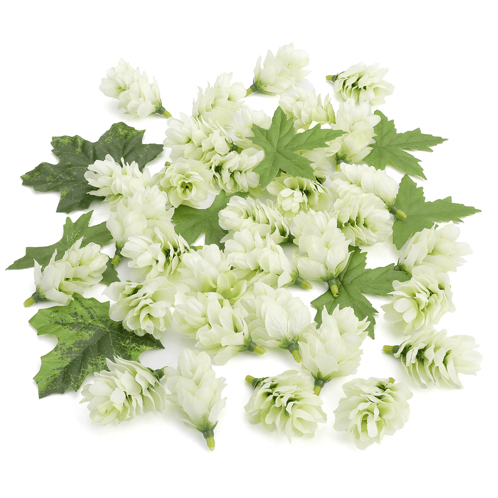 Artificial hop flowers 30 pieces green - 0