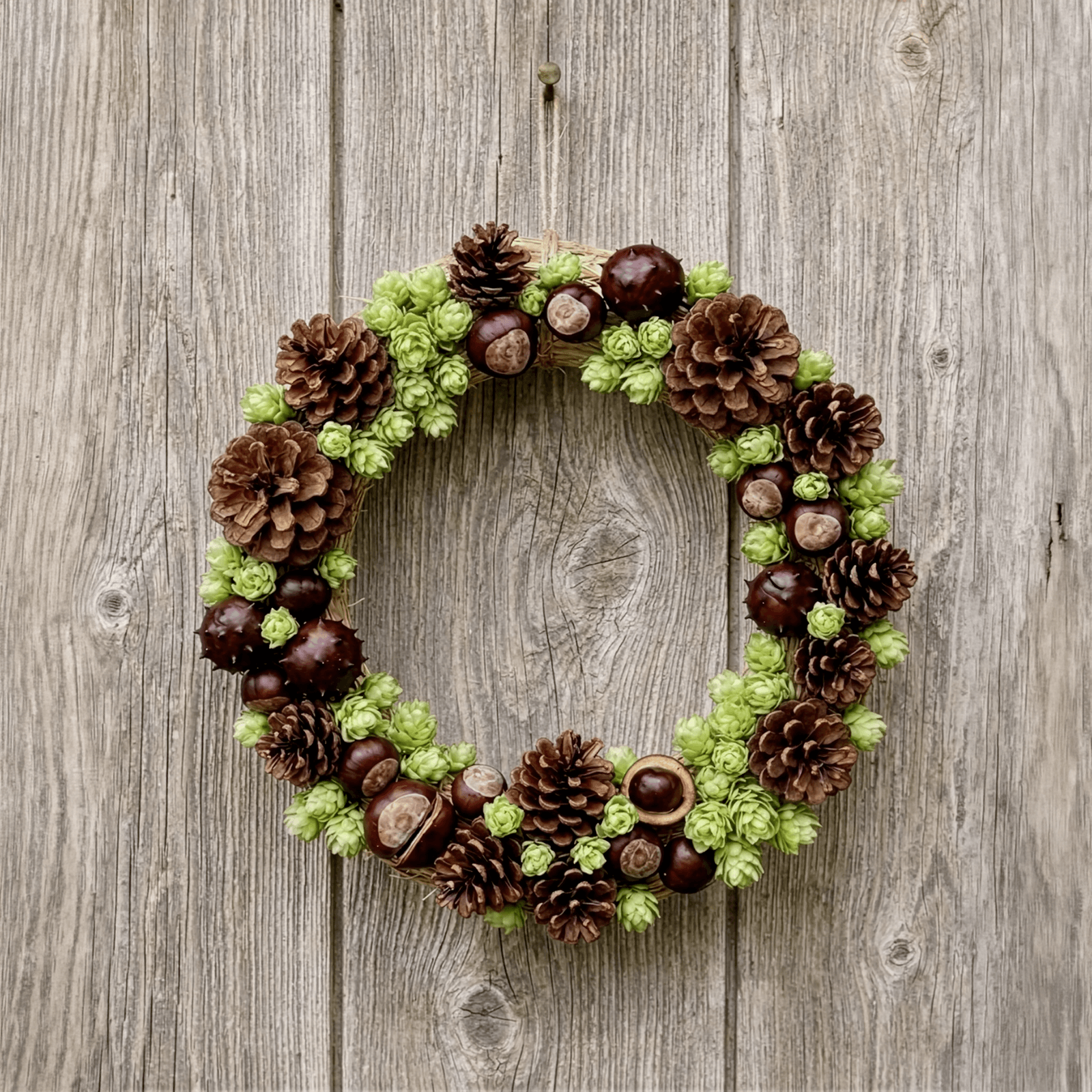 Artificial hop flowers 30 pieces green - 6